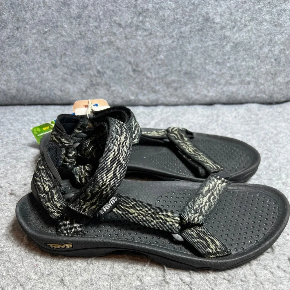 Teva Hurricane 3 Mens Sandals Manzanita Sage Green Black Sport Hiking Size 9